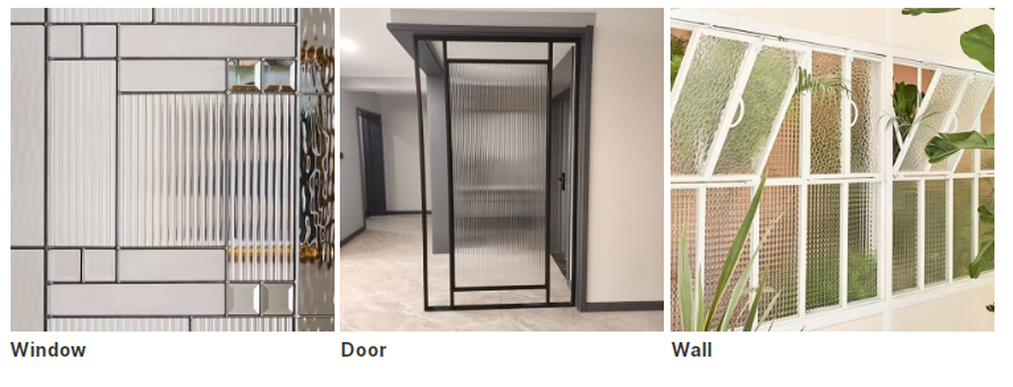 Fluted acrylic sheet application Fluted acrylic sheet application