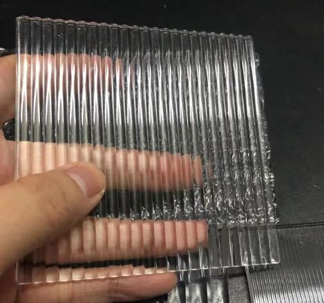 Ribbed Acrylic Sheet