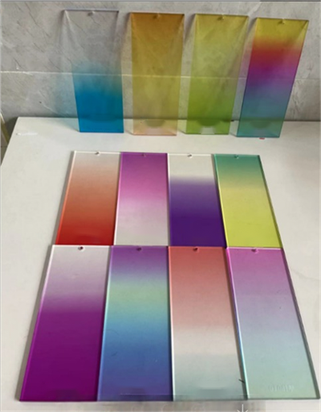 그라데이션 컬러 아크릴 시트